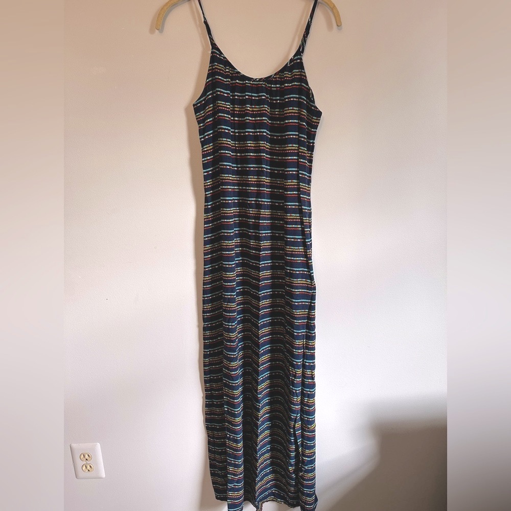 Sunset Sale! Last Chance! Merona Dotted Stripe Maxi Dress